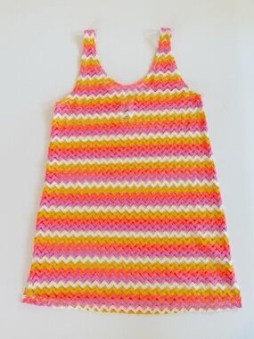 NWOT Art Class Zigzag Crochet Swim Cover-Up